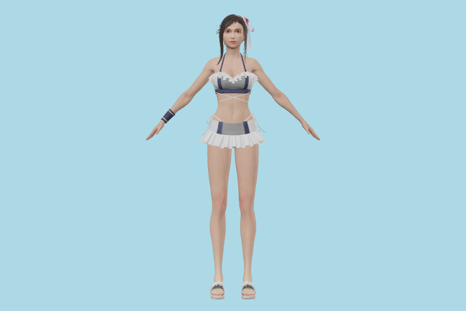 FFVII Rebirth - Final Fantasy Tifa (Shining Spirit) 3d model