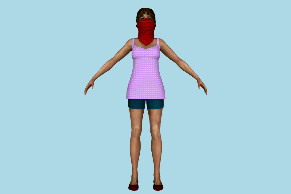 Trixie-Lynn Horton 3d model