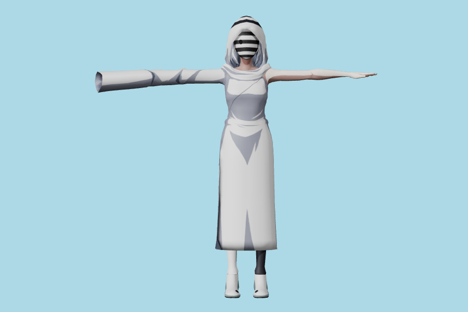 Tokyo Ghoul Re Birth - Nashiro Yasuhisa 3d model