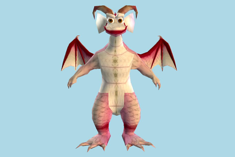 Spyro: Enter the Dragonfly Dragon Elders 3d model