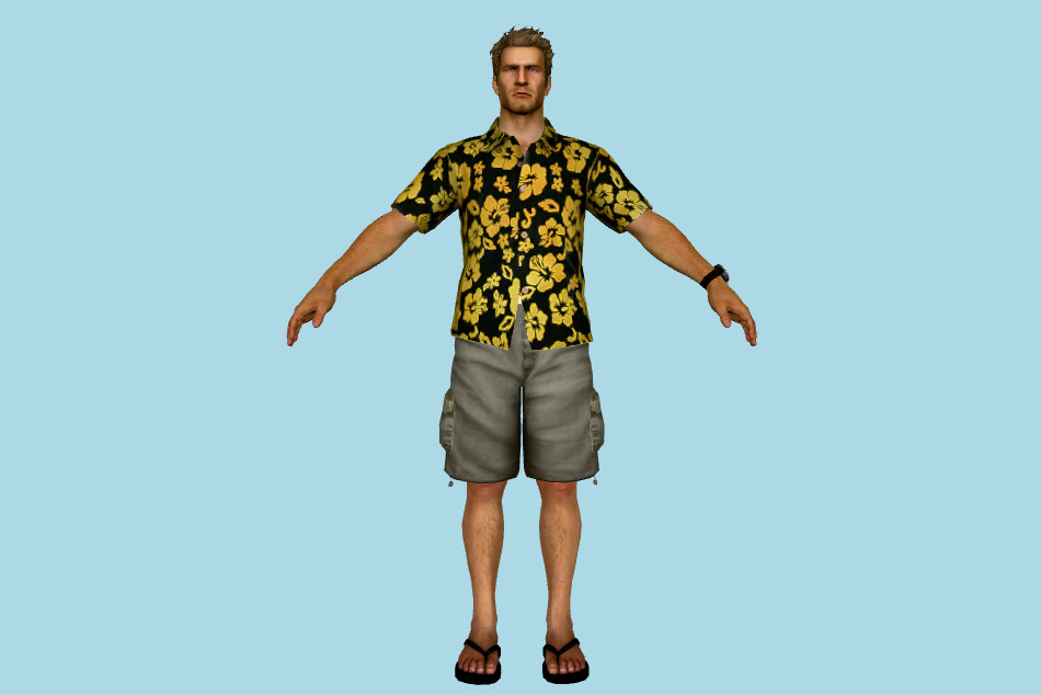 Chuck Greene Hawaiian Holiday 3d model