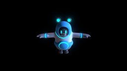 Fall Guys cute, fanmade, epicgames, freemodel, substancepainter, substance, 3dsmax, lowpoly, animal, robot, fallguys, fallguysgame, fallguyscharacter