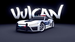 ARCADE: "Vulcan" Police Car police, cars, pack, cop, most, wanted, street, noai
