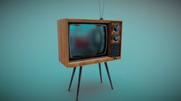 Retro TV computer, tv, tvshow, tvseries, tvset, tvstand