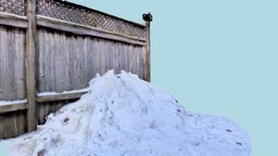 Snow Day: Big Snowy Hill 3dscannerapp, 1scanaday