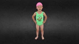 Little girl swimmer_817 