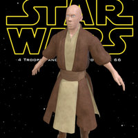 Generic Jedi jedi, wars, star, bald, starwars2015, saitaman, starwars