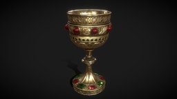 King Goblet / Jeweled Cup jewellery, diamonds, ruby, prop, vintage, jewelry, fashion, medieval, historical, ornament, pottery, drinking, gem, goblet, diamond, emerald, king, props, old, gems, golden, ornamental, middle-age, royalty, gemstone, drinking-cup, gemstones, medieval-prop, antque, jeweled, low-poly, lowpoly, gameasset, decoration, cup, gold, royal, medieval-decor, wine-cup, "medieval-goblet", "noai", "medieval-cup"