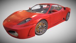 Ferrari F40 ferrari, f40, vehicle, pbr, car