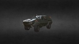 Dozor-B Game Ready model gamedev, game-ready, lowpolymodel, military-vehicle, low-poly, vehicle, lowpoly, military, gameasset, car, gameready
