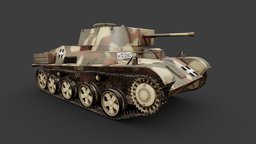 43M Toldi III Hungarian light tank ww2, videogame, army, unreal, wwii, germany, videojuego, old, tank, hungarian, armoured, tanque, iii, hungary, unity, asset, military, war, download, light, 43m, toldi