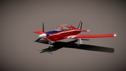 T-35 Aircraft airplane, wings, aeroplane, airship, aircraft, airforce, military-vehicle, weaponcraft, blender, air