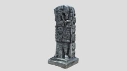 Honduran Statue (Mayan Statue) indian, totem, mayan, statue, honduras, stone