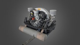 Motor Porsche Speedster motor, engine