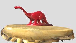 Mold-A-Rama Sauropod figurine (VCU_3D_5787) 