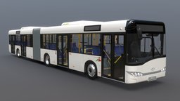 Solaris Urbino 18 III Euro 6 [Full Interior] modern, vehicles, transportation, communication, urban, bus, 18, autobus, solaris, urbino, citybus, vehicle, city, noai, euro6