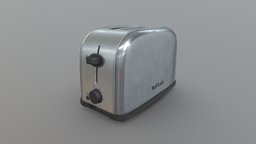 Toaster toaster, kitchen, blender-3d, photoshop, substance-painter