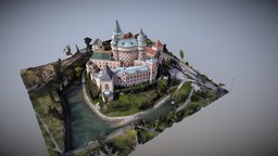 Bojnice Castle castle, historical, photogrammetry, 3dscan
