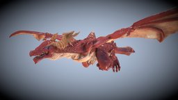 The Red Dragon WIP (Drakengard) substancepainter, substance
