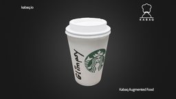 Starbucks Coffee Cup food, starbucks, remake, realitycapture, 3dsmax