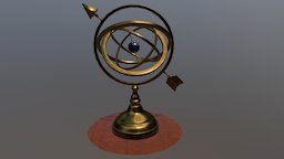 Armillary Sphere revisited globe, vintage, astronomy, antique, sphere, decorative, science, old, armillary, astrolable, decoration