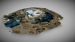 Arc Thrift store circle, drone, store, arc, photoscan, photogrammetry, scan
