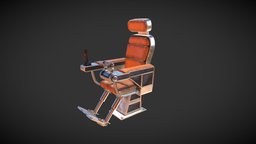 Pilot seat seat, blender-3d, speedmodeling, blender, scifi, chair, substance-painter, hardsurface, material, spaceship
