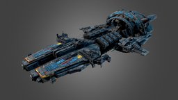 Commander SpaceShip G7 game, gameasset, war, spaceship