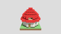 mushroom-house minecraft