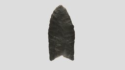 Birckhead Clovis Point arrowhead, clovis, spearpoint, archaeology