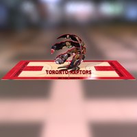Toronto Raptors Logo & Court toronto, raptors