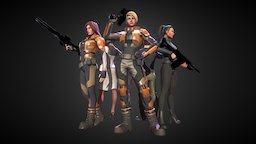 Characters for Goodgame Empire: Millennium Wars millennium, goodgame, character, gameart, sci-fi