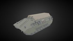 TPz V A-VI ww2, transport, redesign, tanks, apc, cold-war, military-vehicle, military, troop-transport, tpz, warpl