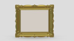 Classic Frame V1 victorian, frame, ancient, image, ornate, portrait, vintage, retro, painting, antique, carving, classic, gallery, decor, picture, museum, old, baroque, housewares, design, interior, gold, wall