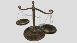 medieval Weighing scales medieval, scale, scales, weight, measuring, weighing