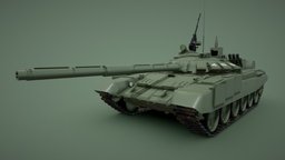 T-72 B3 Main Battle Tank textures, heavy, unreal, main, tank, battle, armoured, t-72, amor, substance, painter, unity, blender, pbr, t-72b3