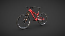 SPOT BIKE MAYHEM 130 bike, bicycle, red, product, tire, augmentedreality, saddle, mountain, spot, ar, realistic, web, trial, tires, mountainbike, 3d, 3dsmax, design, augmented-reality