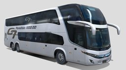 Marcopolo Paradiso 1800 DD bus White dd, white, voyage, coach, trip, 1800, marcopolo, paradiso, bust