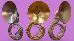 Sousaphone music, instrument, jazz, unreal, trumpet, orchestra, unrealengine4, unity3d-blender3d-lowpoly-gamedev, tuba, marchingband, tubas, unity3d-models, unity3d, ue4ready, brass-instrument, ue5, worn-instrument, high-brass, marching-band, marching-band-instrument, horn-instrument