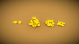 Coin Pile pickup, item, coins, loot, tombstar