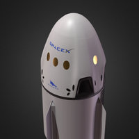 SpaceX Dragon 2 WIP capsule, spacex, dragon
