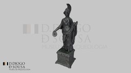 Estatueta romana de Minerva minerva, braga, roman-archaeology, mdds