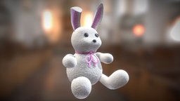 Bunny toy maya