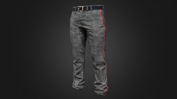 Military Trousers (Black) | PUBG item, pubg, skin