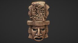 Mayan Mask 2 mayan, mexico, mexican, mask, mexican-culture