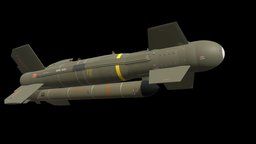 AGM 130A MISSILE missile, bomb, war, airborne-ordnance, gbu-15, boosted-bomb
