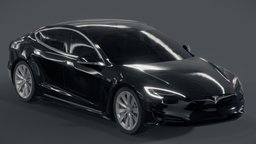 Tesla Model S modern, cars, textures, photorealistic, x, new, sports, tesla, fast, s, y, realistic, real, 3, elon, realism, photorealism, photoreal, 8k, musk, tesla-model-s, vehicle, pbr, model, car, sport, electric, material, black