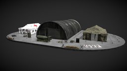 Military Base Pack base, assets, pack, survival, highquality, military-vehicle, military-equipment, pbr-game-ready, military-gear, militaryweapon, military, modular