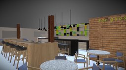 Bar-Restaurant furniture, interior-design, architecture