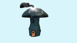 Mushroom House mushroom, mushrooms, home, houes